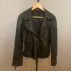 TAHARI Designer Lambskin Jacket